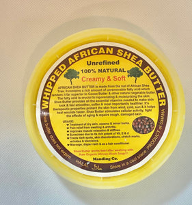 Whipped African Shea Butter Unrefined 100 Natural